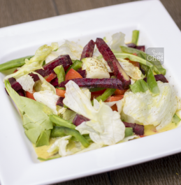 Mixed Veggies Salad With French Dressing Recipe